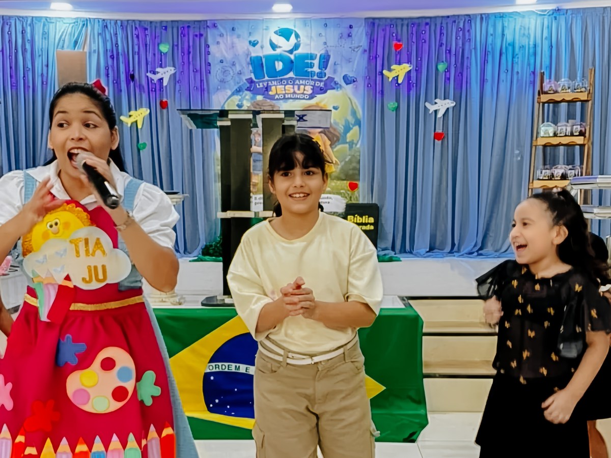 Igreja realiza EBF com participação de 60 crianças